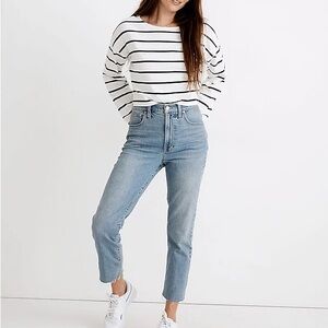 Madewell The Perfect Vintage Jean in Ellicott Wash light Wash Size 26 EUC Q0717